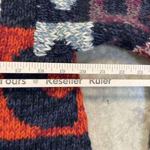 Territory Ahead Sweater Mens Medium Wool Valentine‎ Abstract Geo Multicolor - Picture 3 of 9